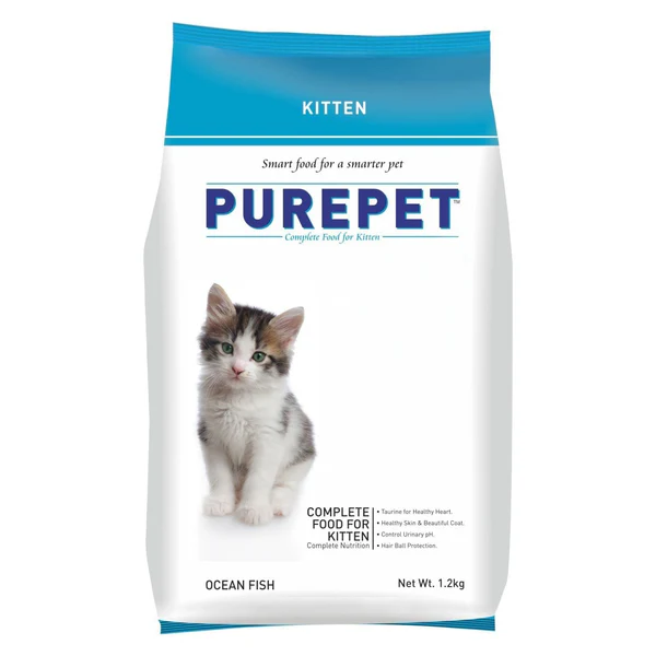 Purepet Kitten Ocean Fish 1.2 kg
