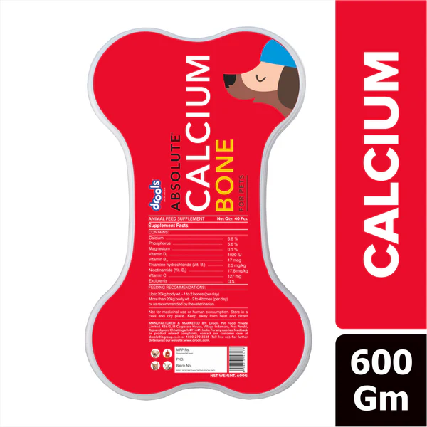 Absolute Calcium Bone for Dogs 40pcs