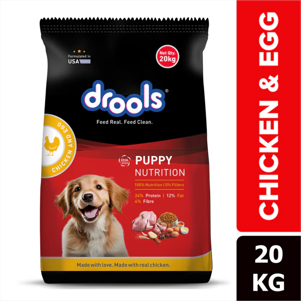 Drools Puppy Nutrition Chicken & Egg 20kg
