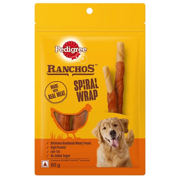 Pedigree Ranchos Spiral Wrap (60g)