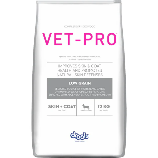 Drools Vet-Pro Skin + Coat Dog Food  3 kg