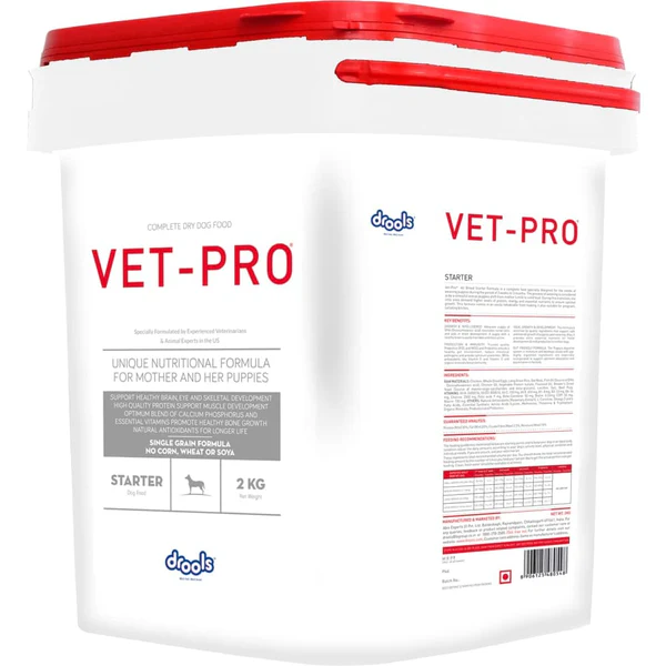 Drools Vet-Pro Starter Dog Food 2kg