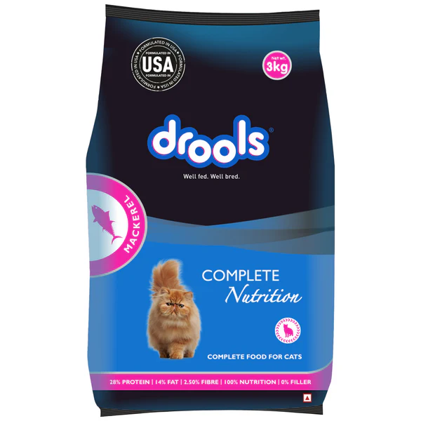Drools Complete Nutrition Cat Food 3Kg