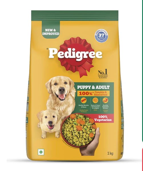 Pedigree Puppy & Adult Dog Food, Vegetarian