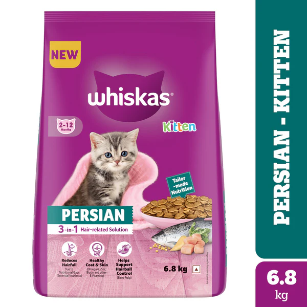 Whiskas Persian Kitten Food 6.8 kg