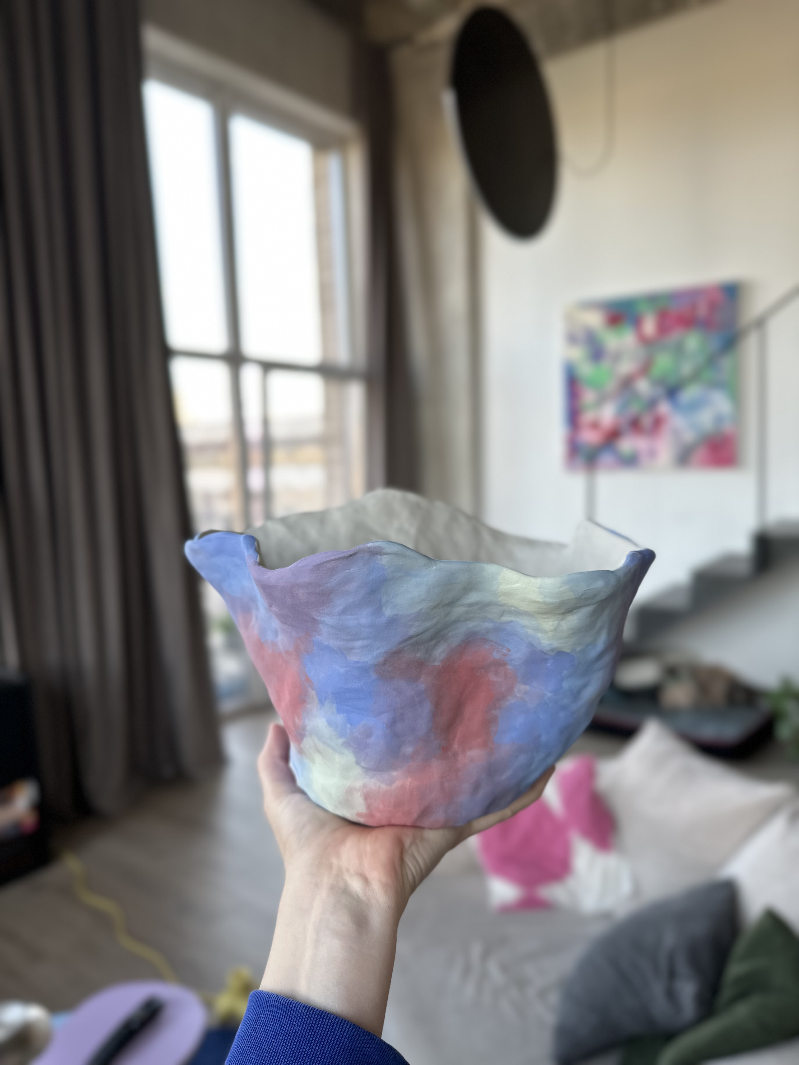 Fruit bowl? Or maybe it's for flowers?