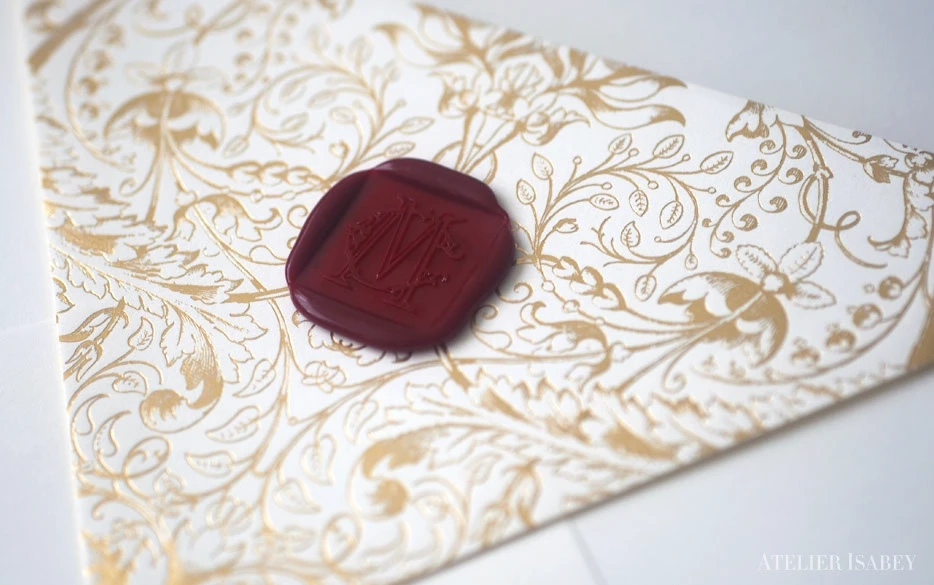 Varak Yaldızlı Davetiye