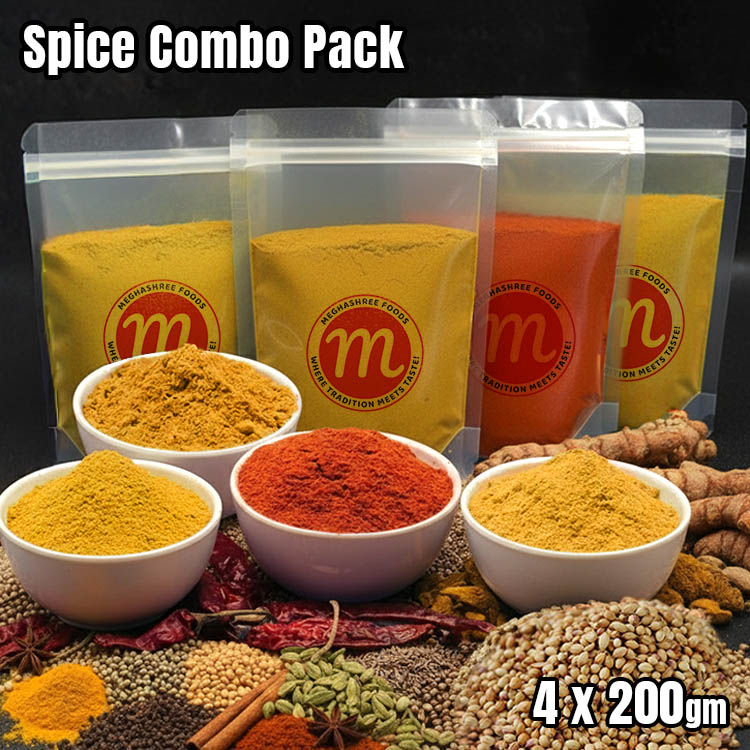 Spice Combo Pack (4 x 200 gm)