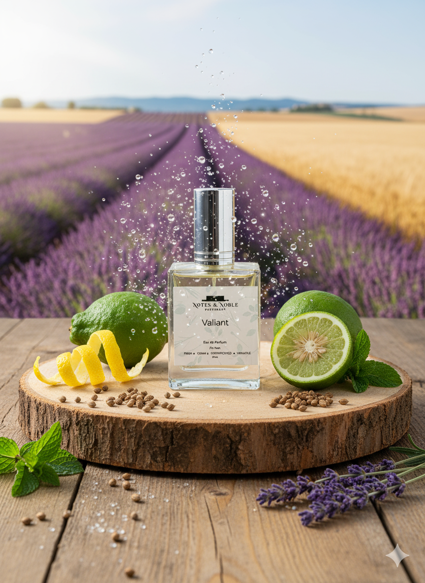 Valiant - Men Eau de Parfum                                                            Citrus, Woody, Aromatic, Amber, Fresh Spicy