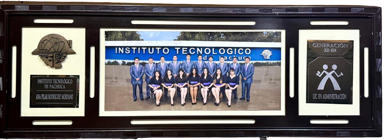 Porta retrato de graduación