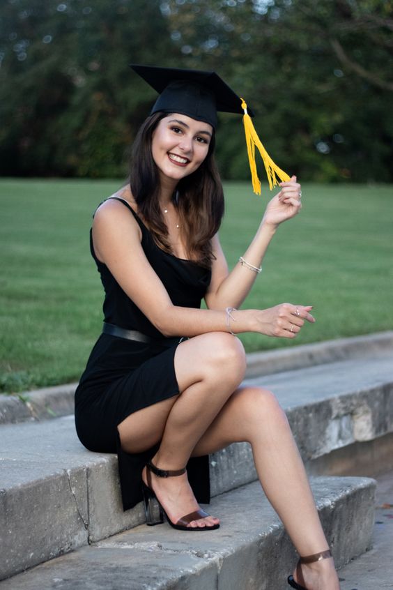 Vestido negro elegante