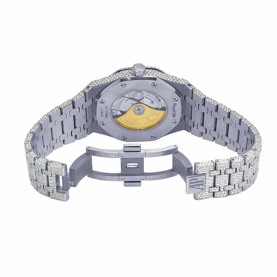 Audemars Piguet Royal Oak “Iced Out” 15400ST.OO.1220ST.02 Authentic Replica Edition Technical Specifications