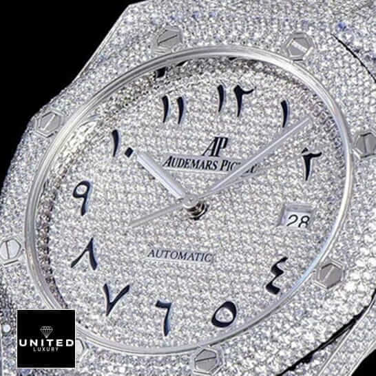 Audemars Piguet Royal Oak “Iced Out” 15400ST.OO.1220ST.02 Authentic Replica Edition Technical Specifications