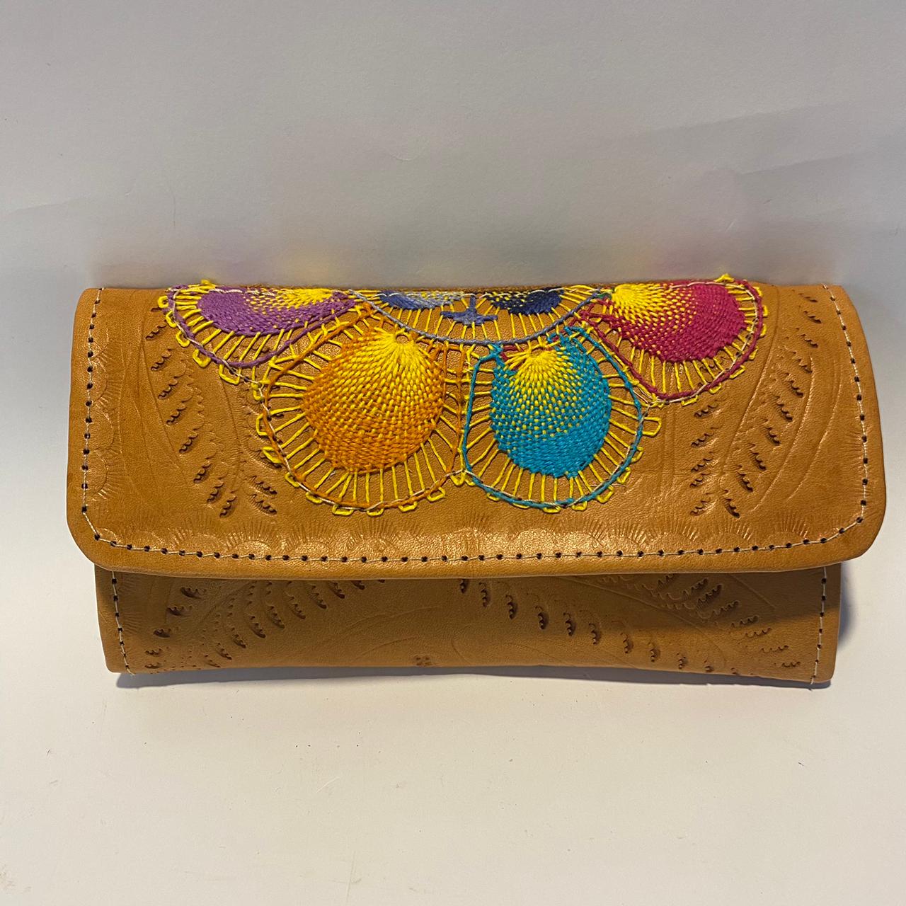 Billetera de dama Marrón y Negro