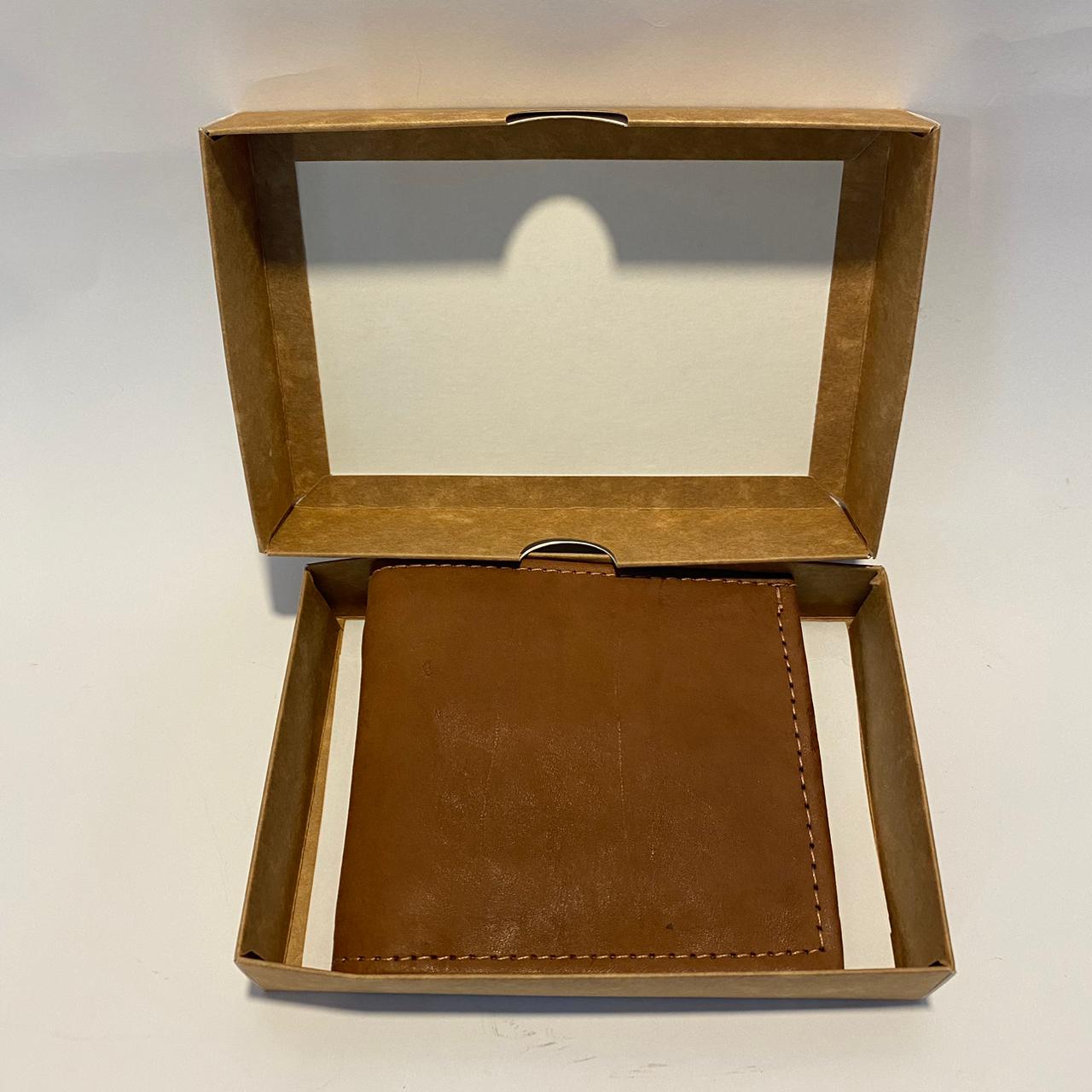 Billetera Marrón de Cuero