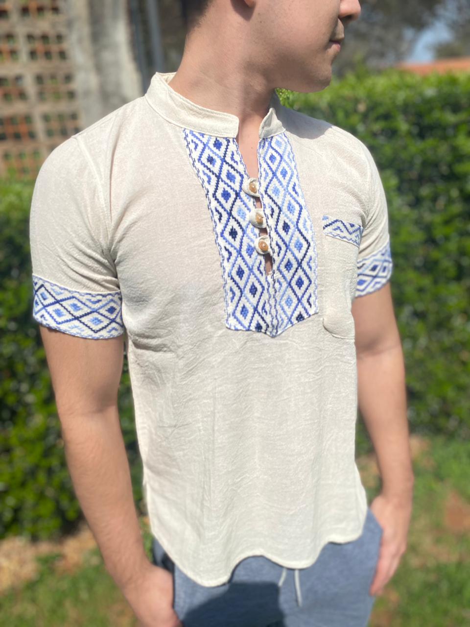 Chombas con Cuello Mao