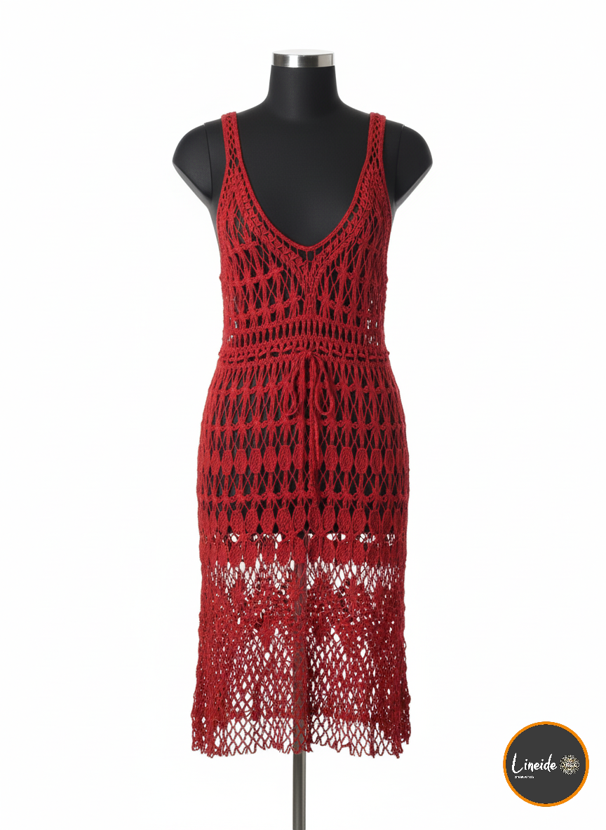 Vestidos Playeros de Encaje Ju