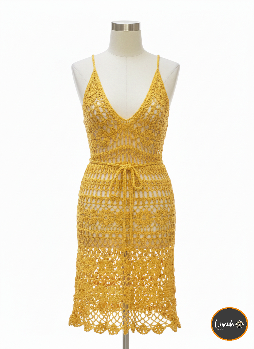 Vestidos Playeros de Encaje Ju