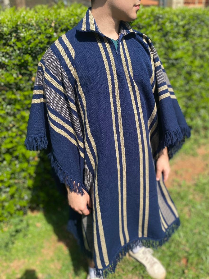 Poncho de lana