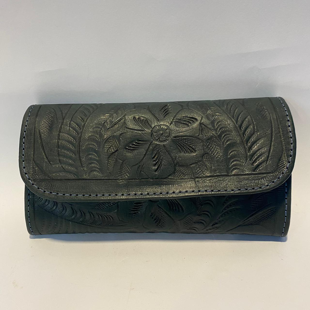 Billetera para Dama Negro y Marrón