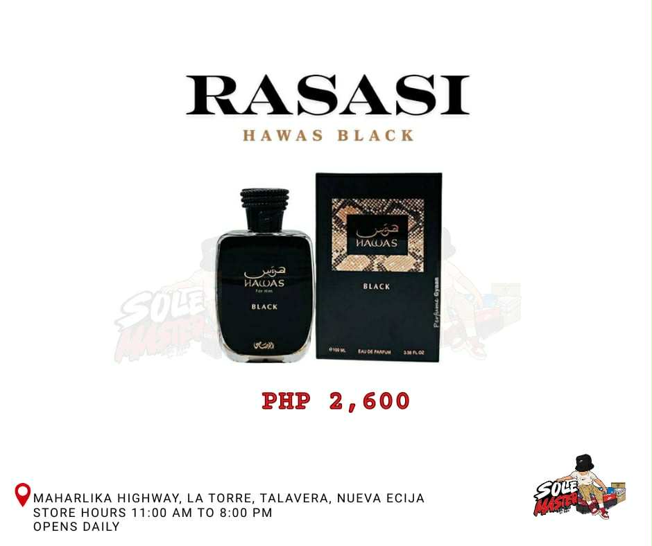 Rasasi Hawas Black