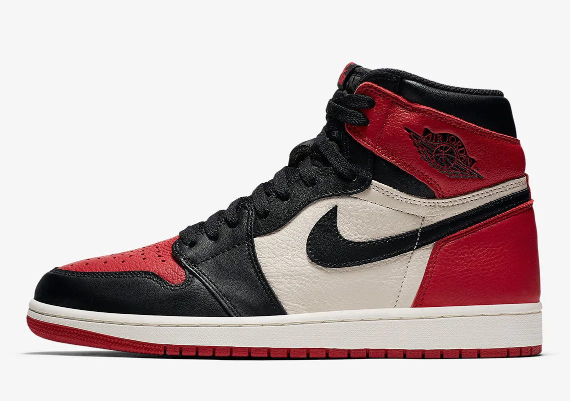 Air Jordan 1 Retro High OG Bred Toe