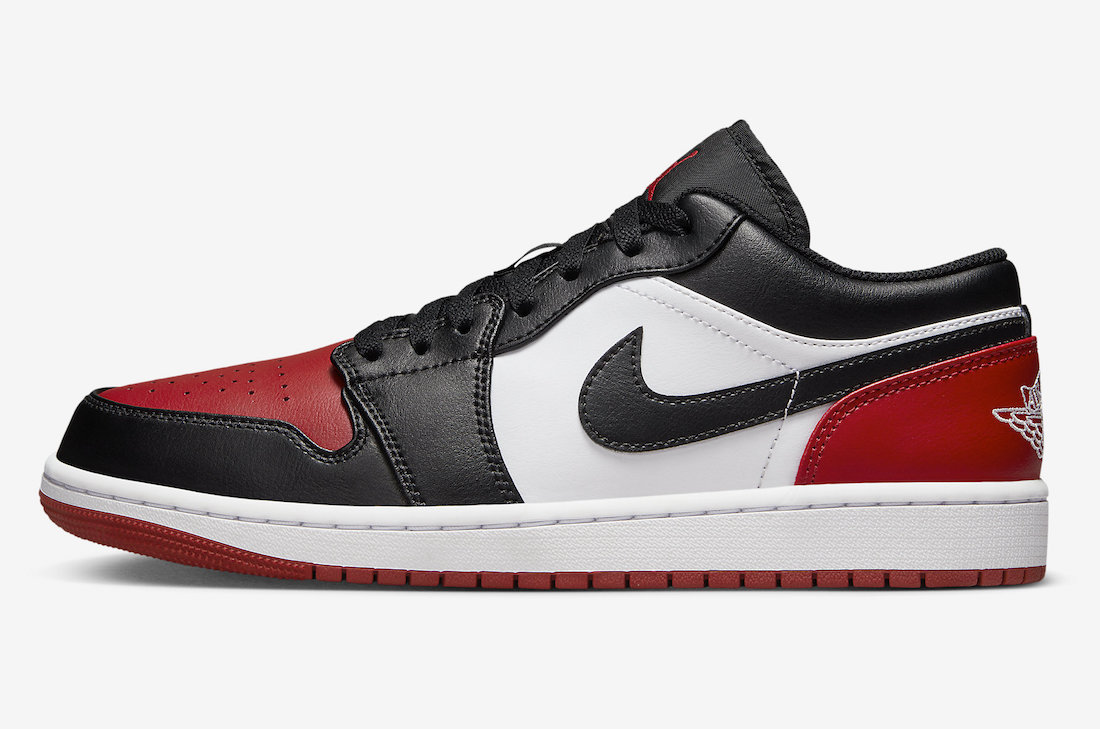 Air Jordan 1 Low 'Bred Toe'