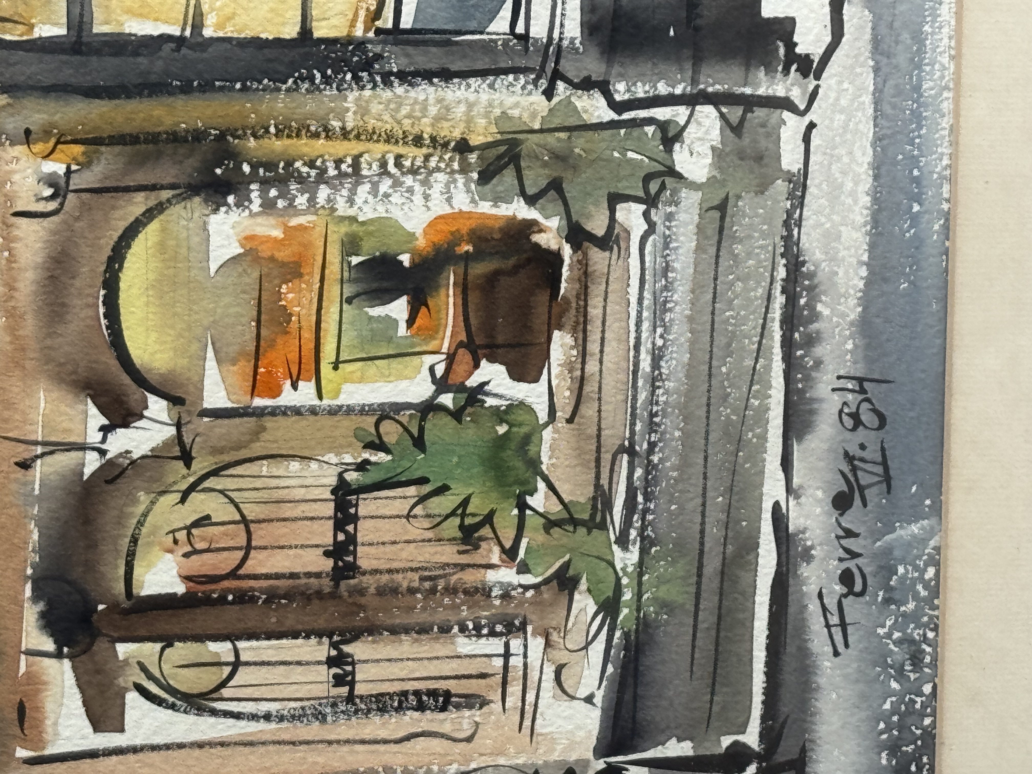 Acuarela sobre papel