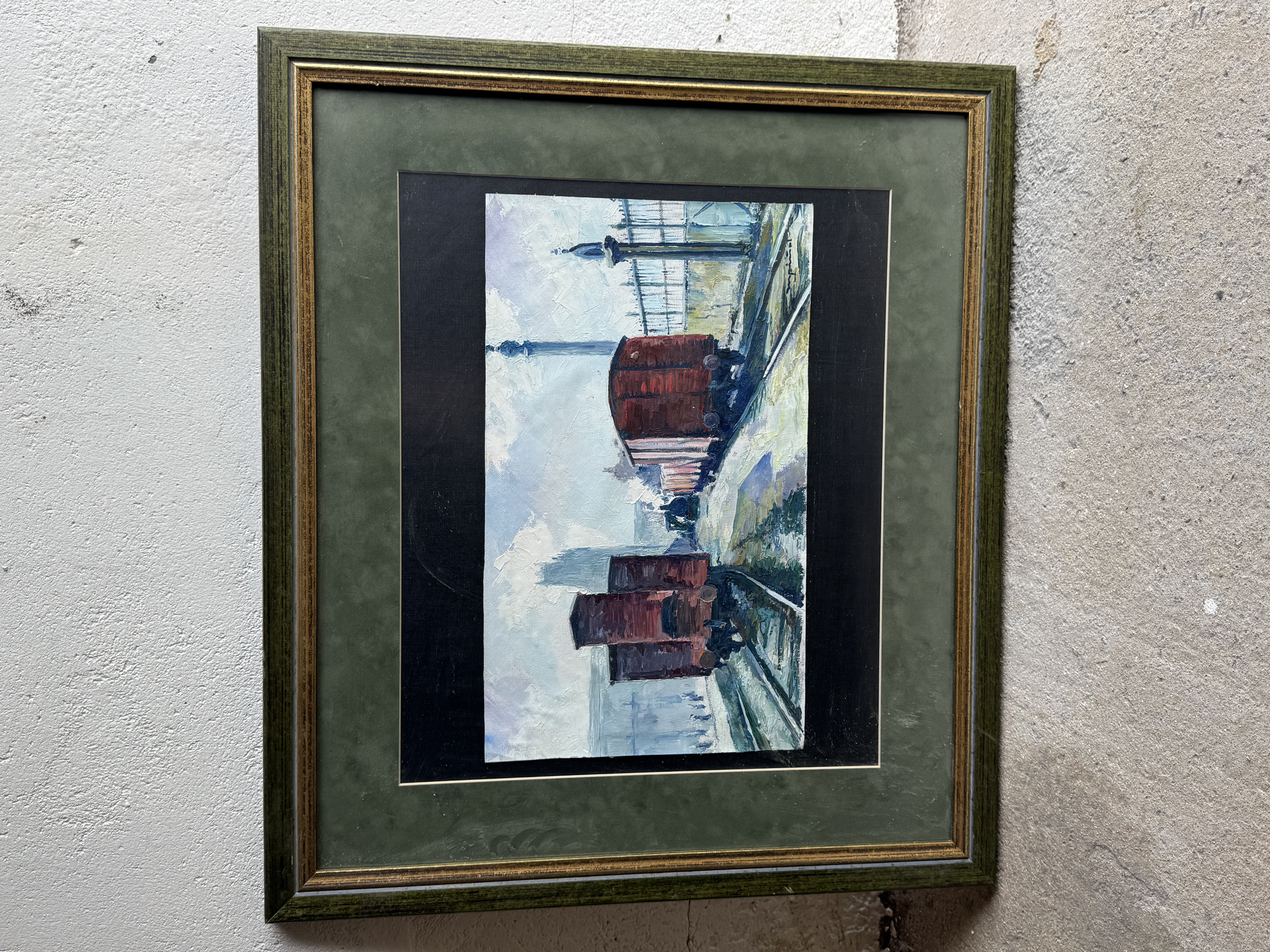 Cuadro pintura al óleo