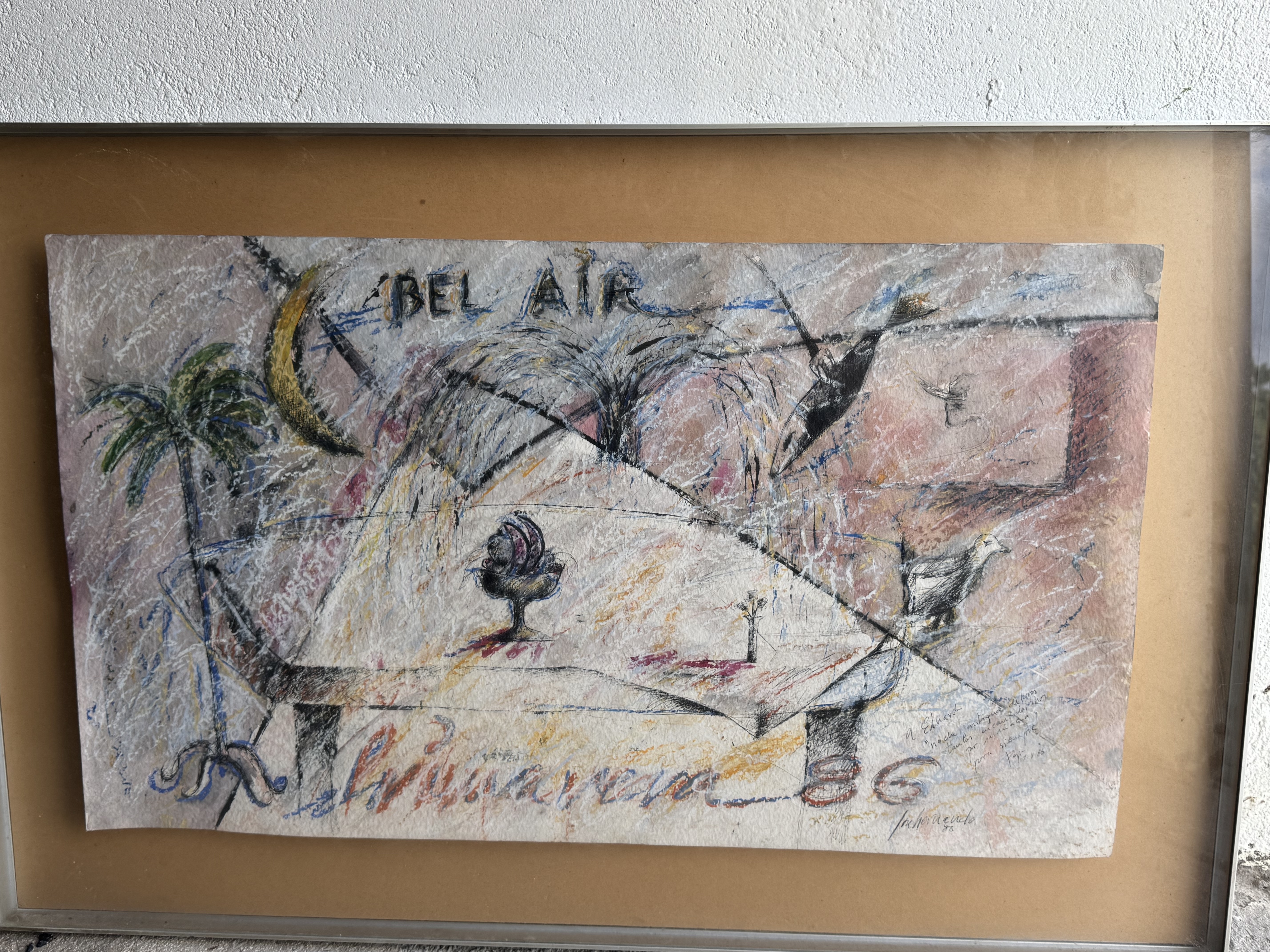 Cuadro pintura mixta