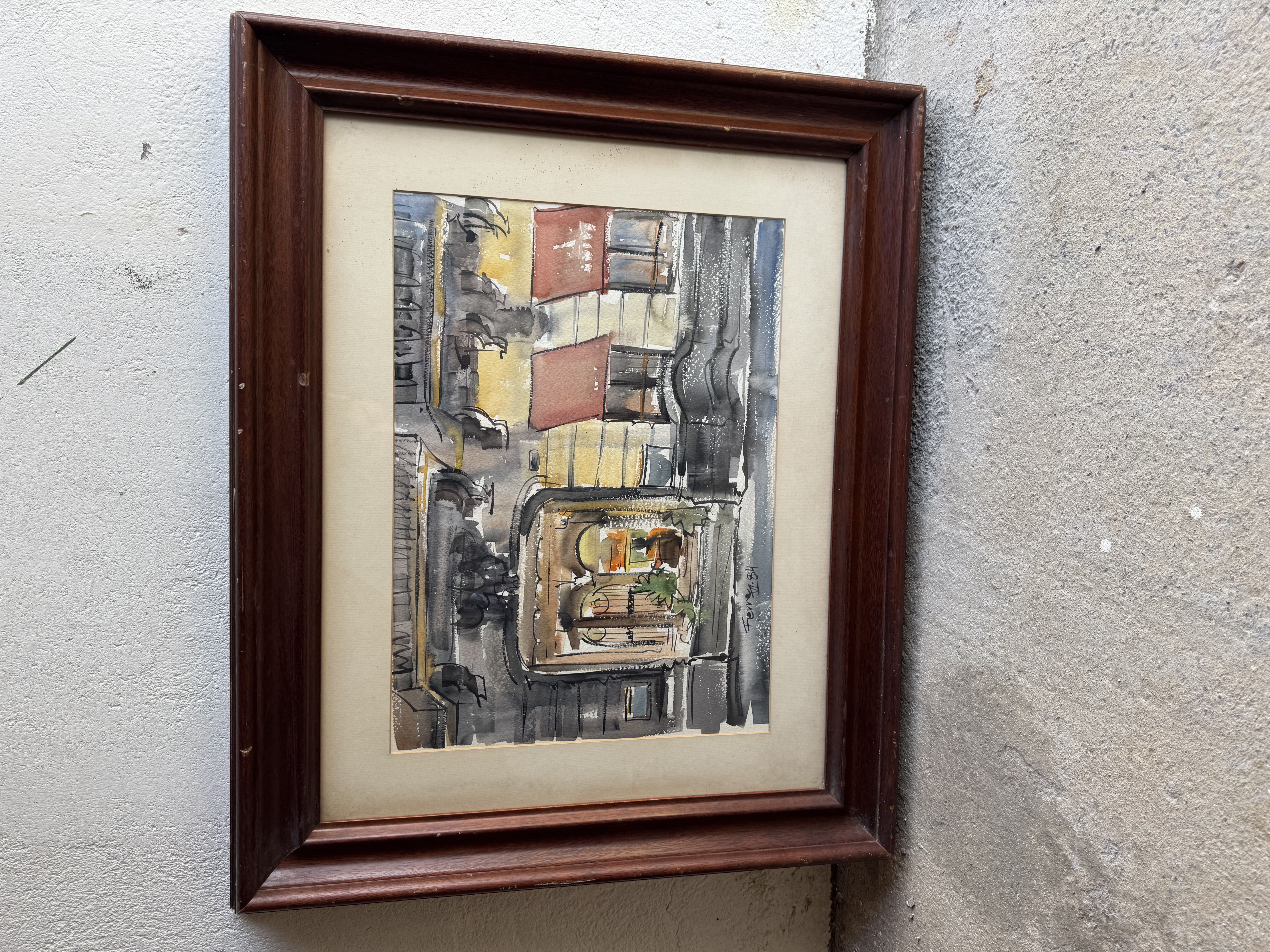 Acuarela sobre papel