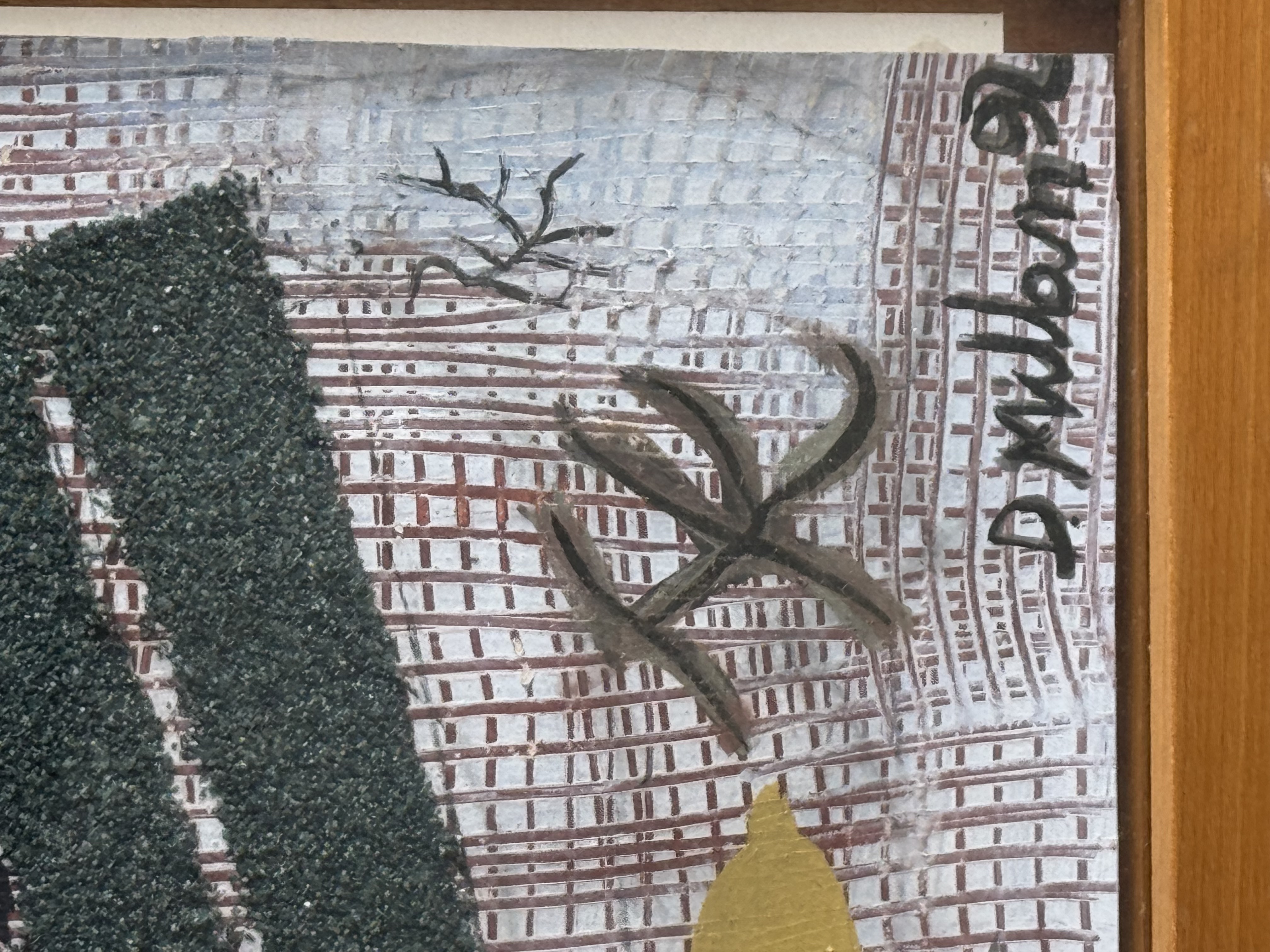 Cuadro técnica mixta