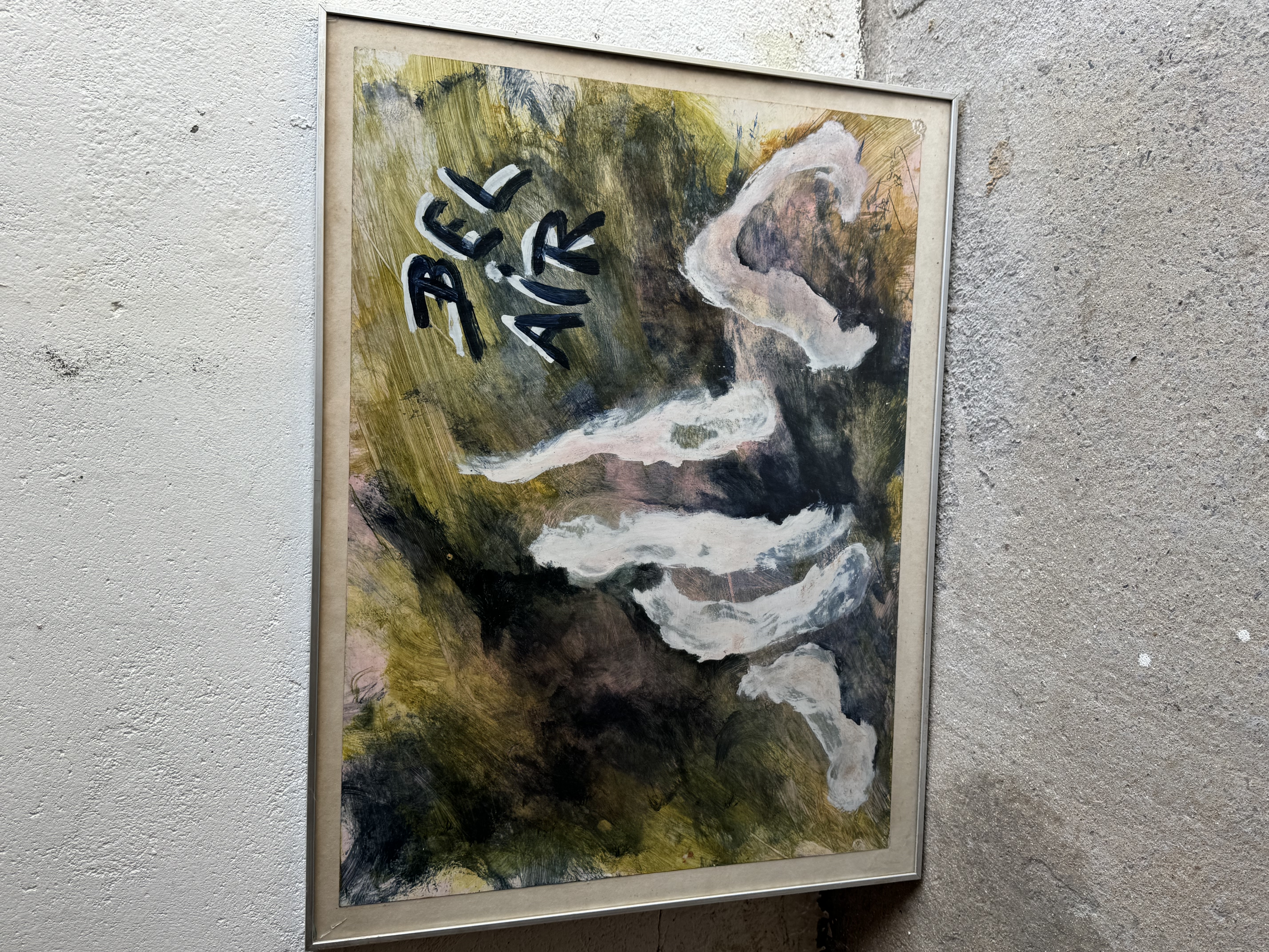 Cuadro técnica mixta