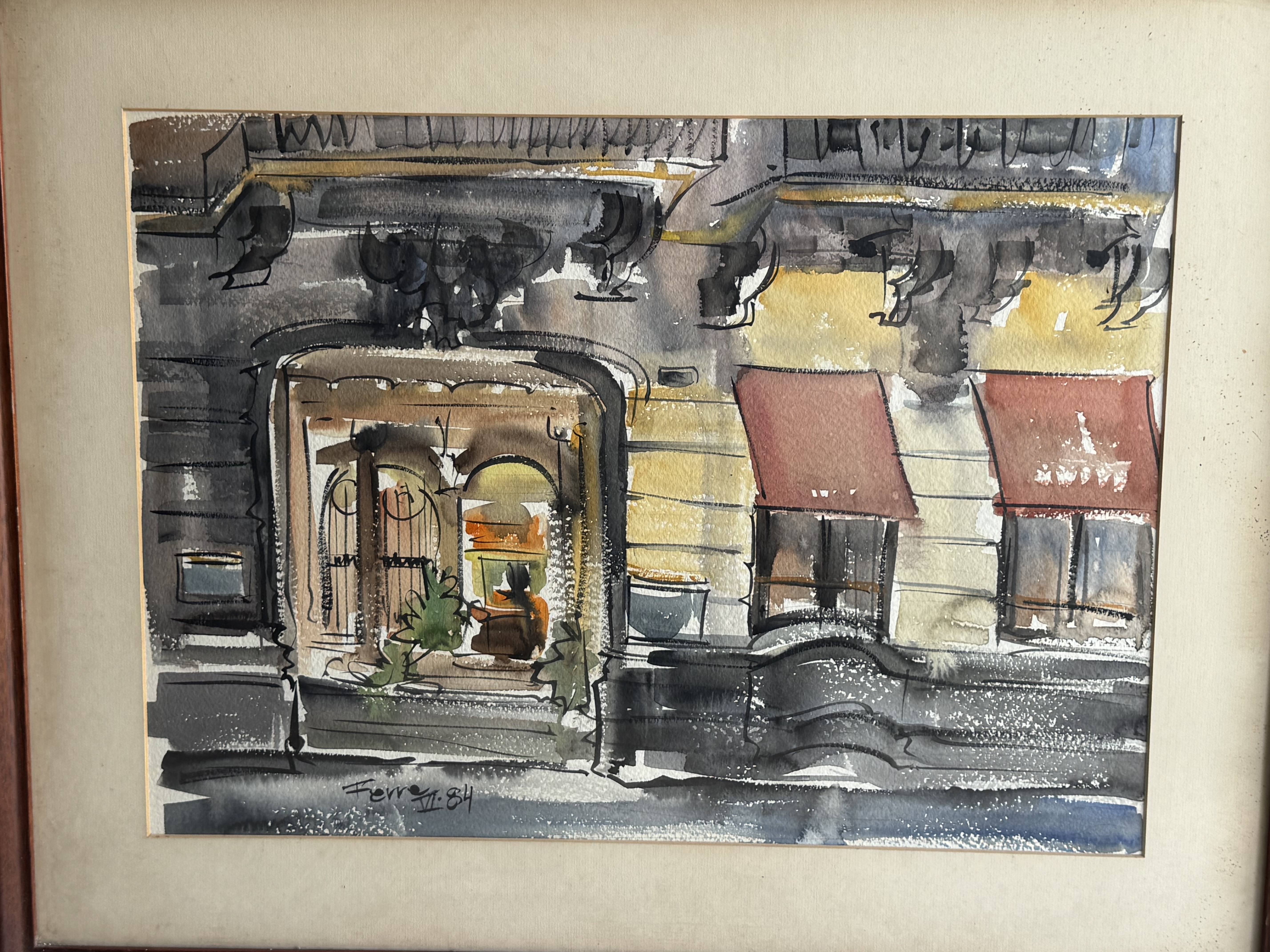 Acuarela sobre papel