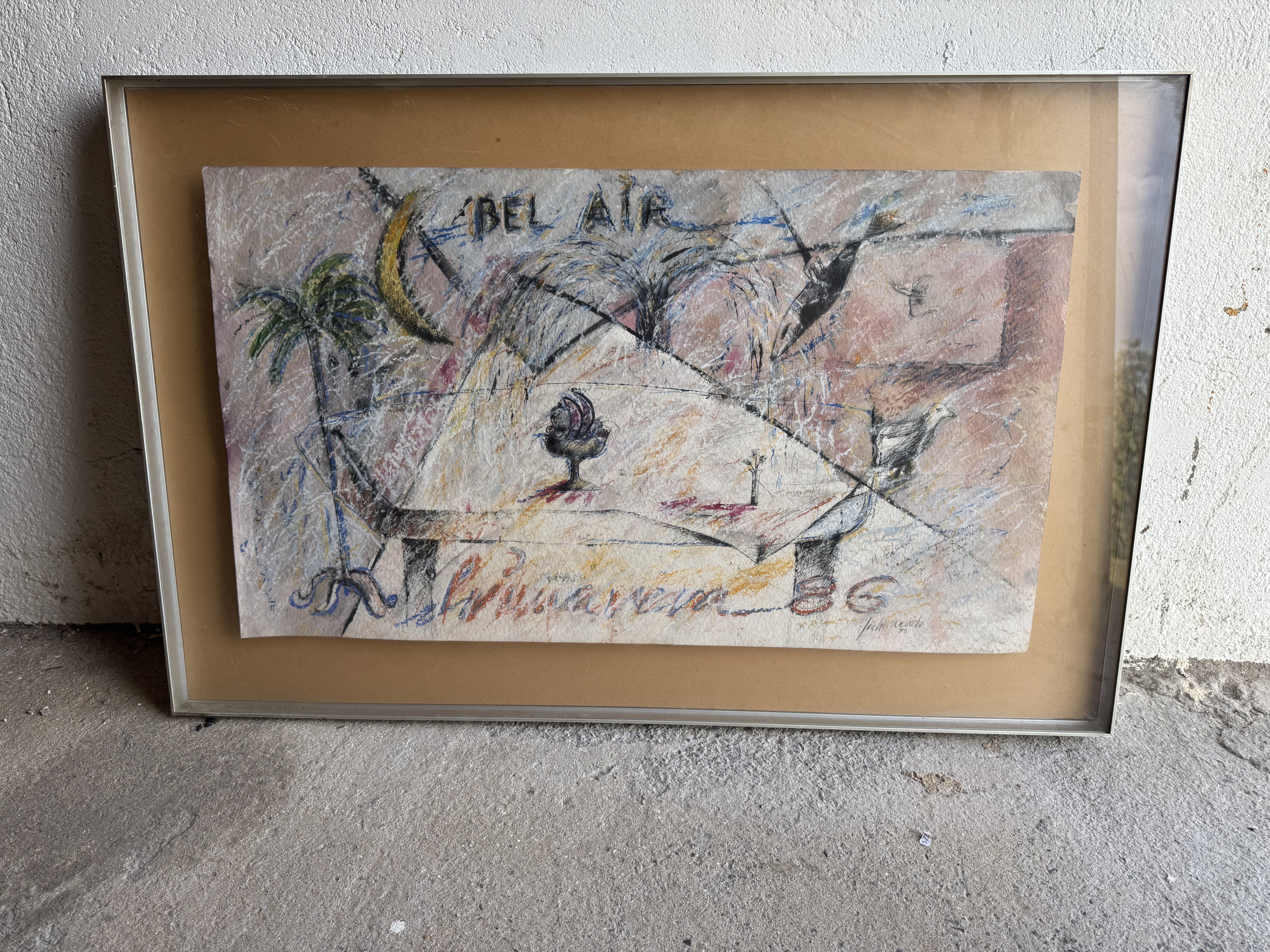 Cuadro pintura mixta