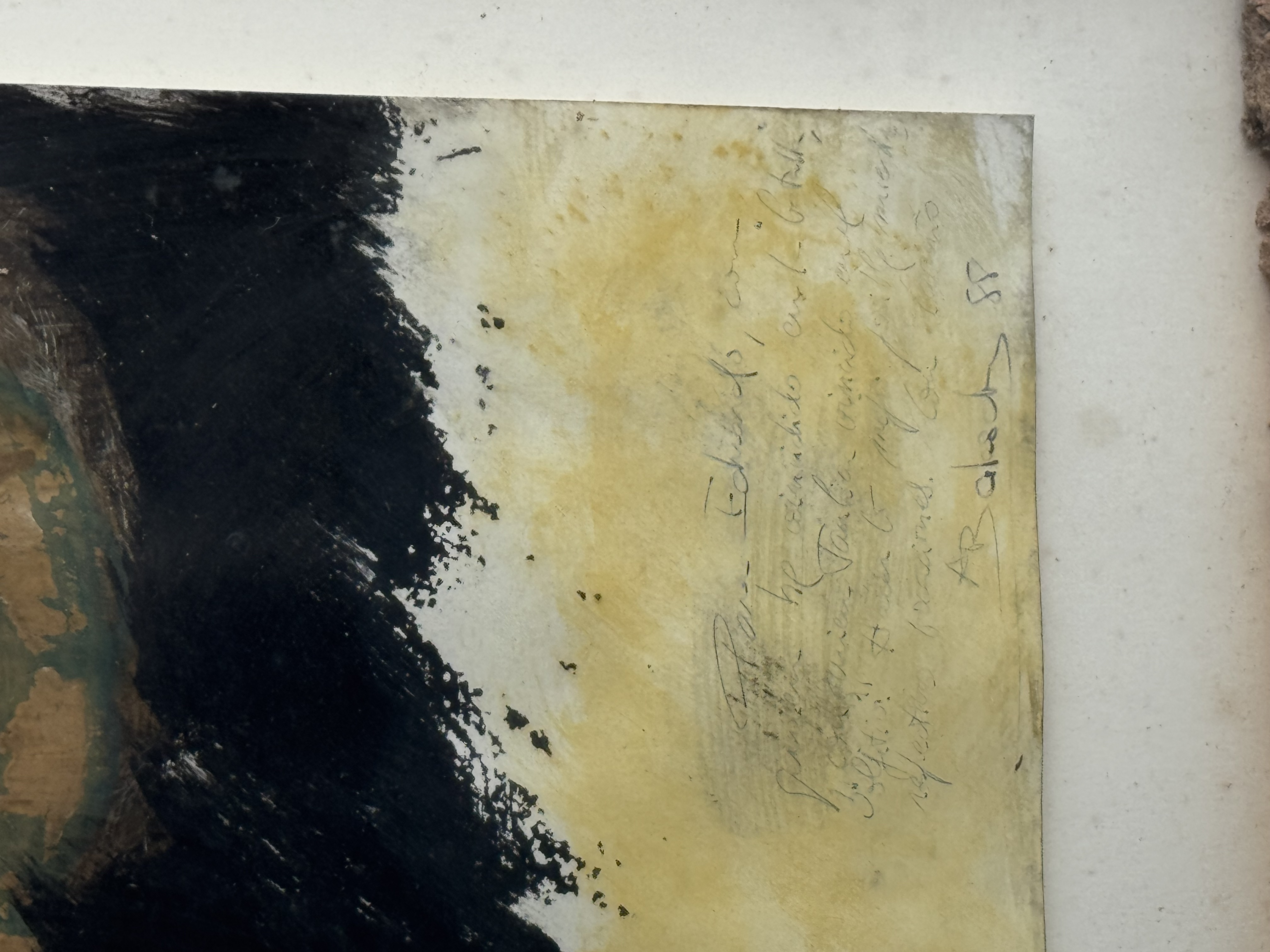 Cuadro pintura mixta