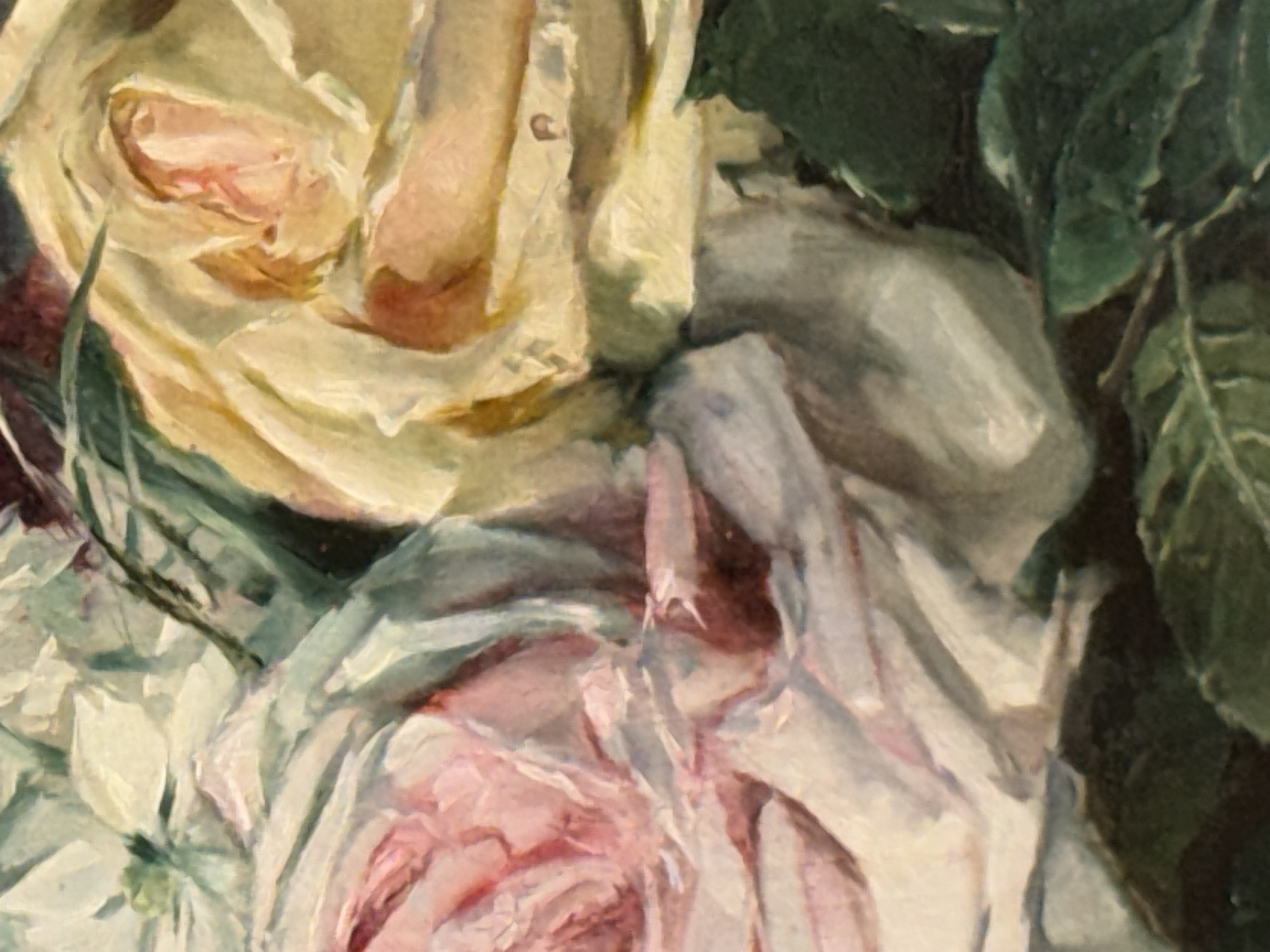 Cuadro antiguo pintura al oleo