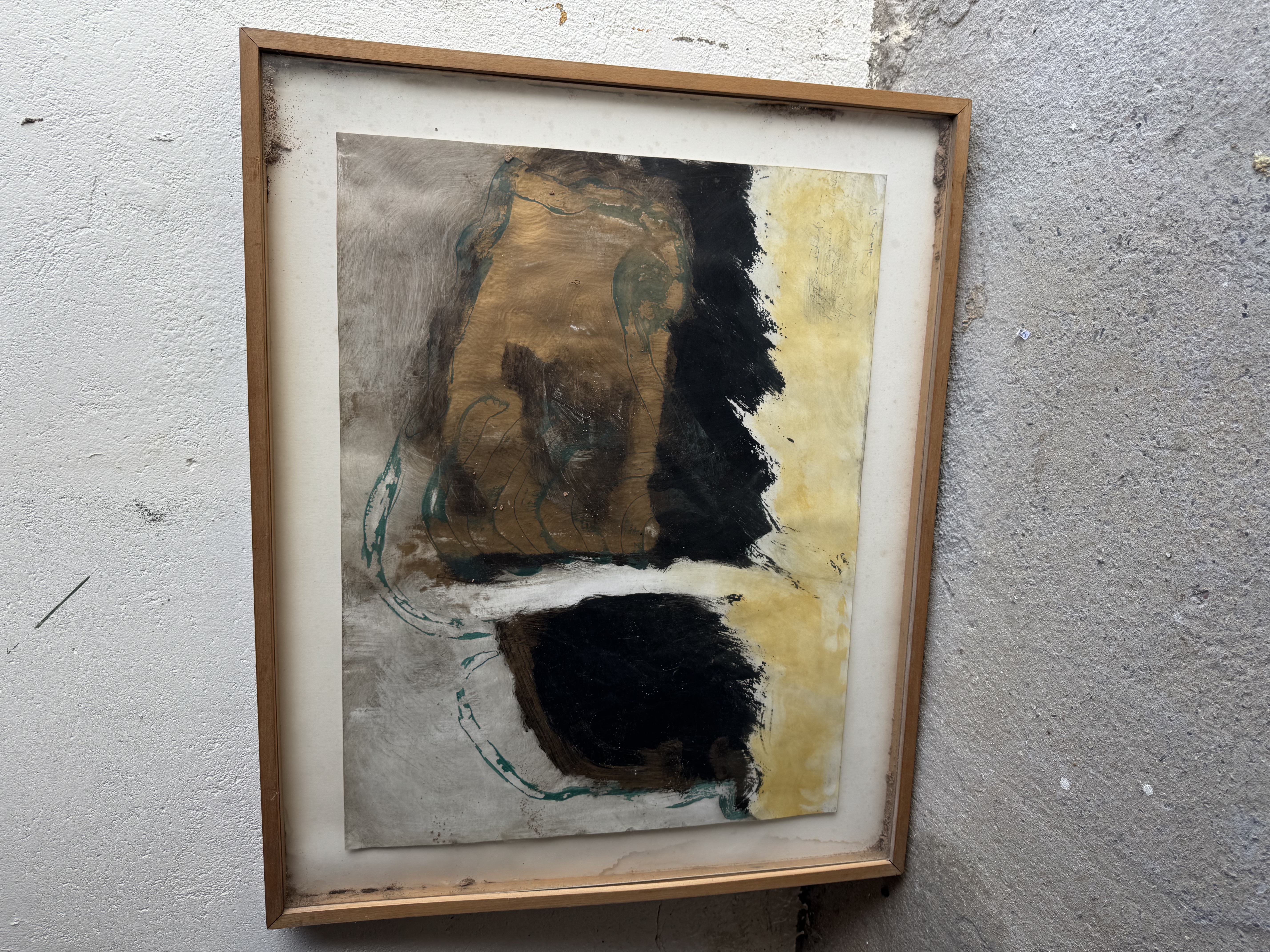 Cuadro pintura mixta