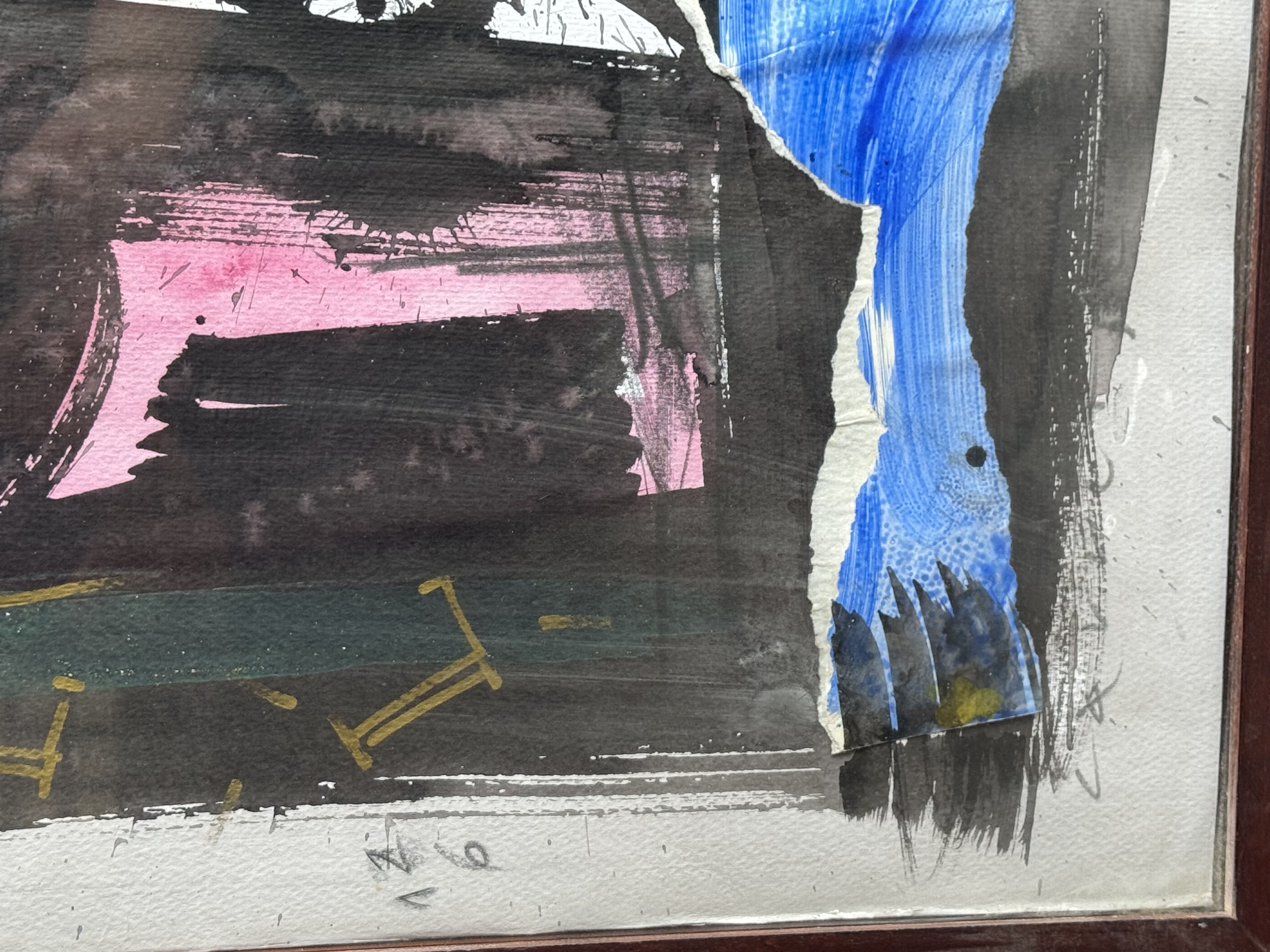 Cuadro tecnica mixta 