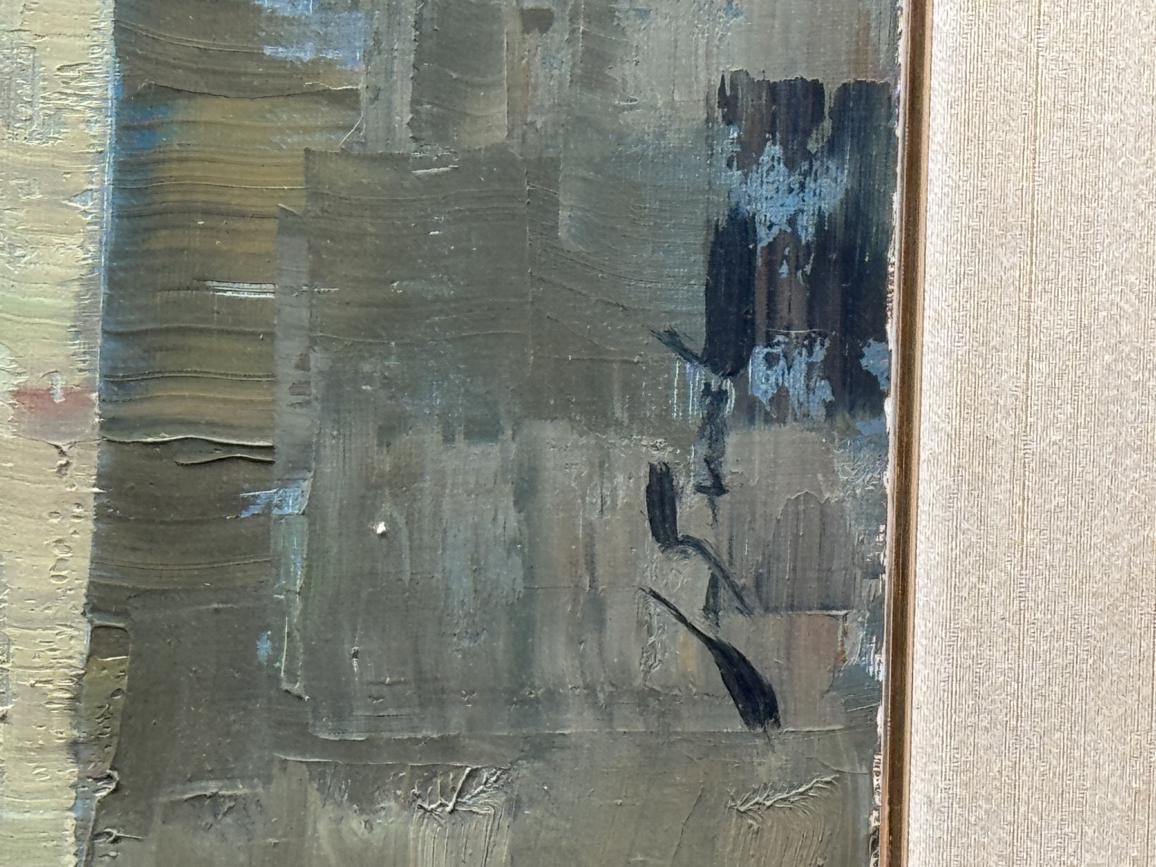 Cuadro antiguo pintura al óleo