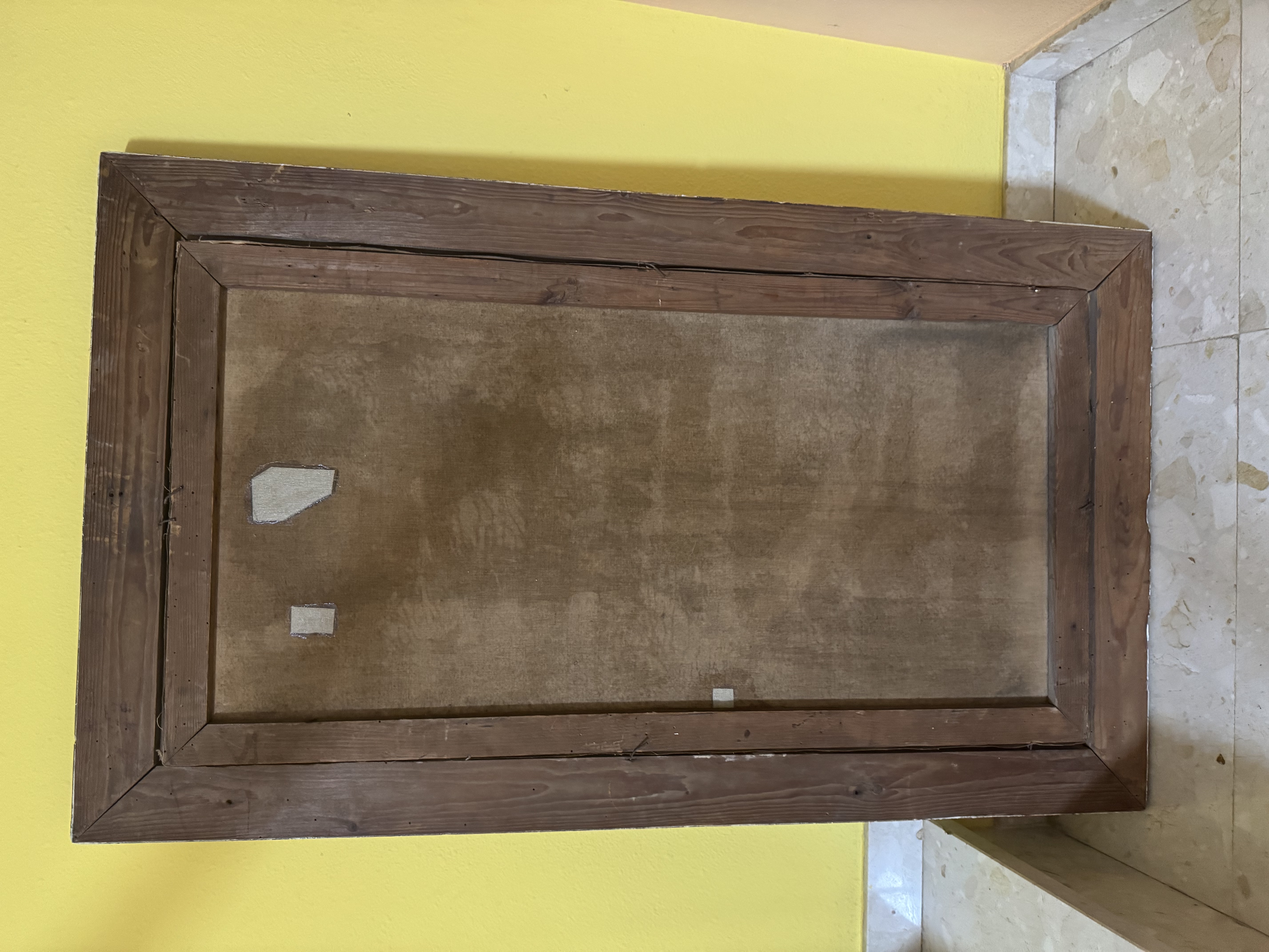 Pintura antigua al óleo