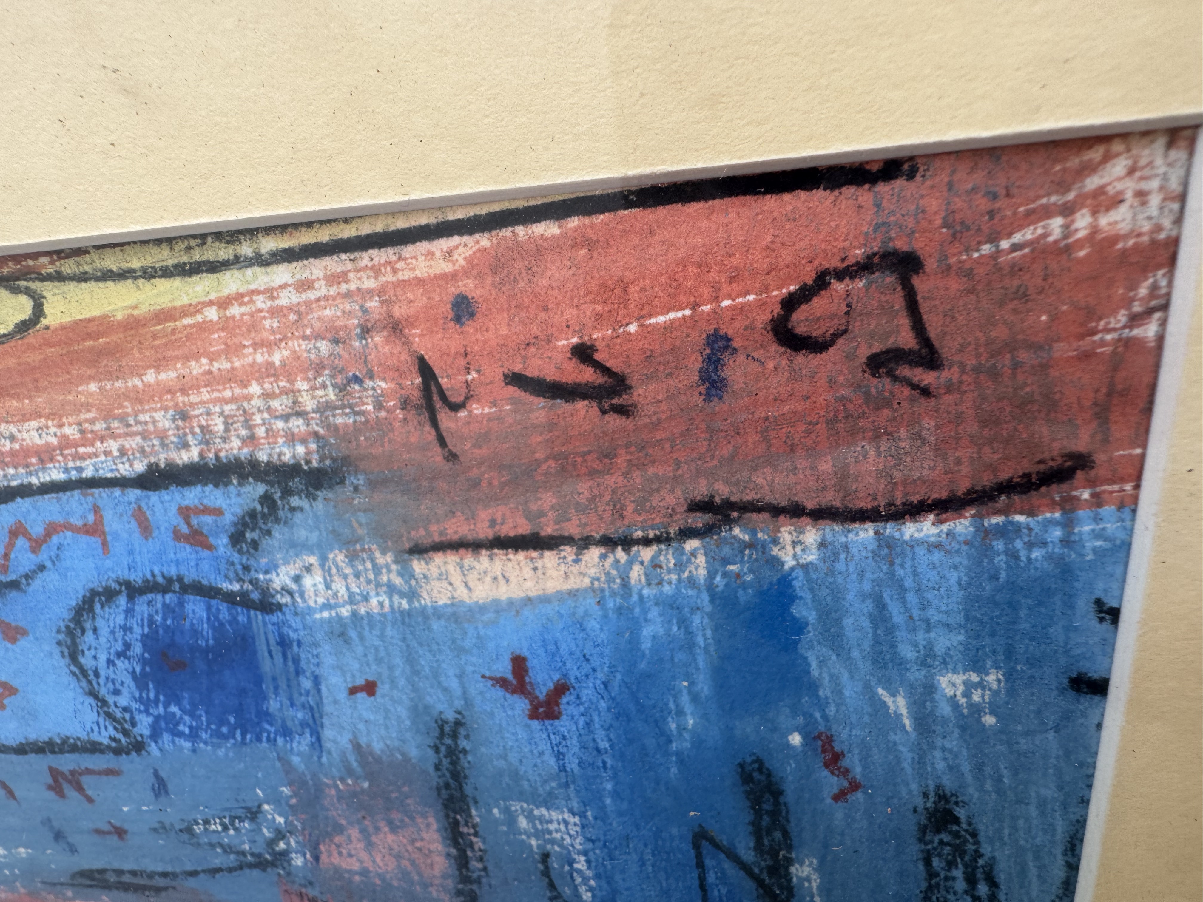 Cuadro pintura mixta