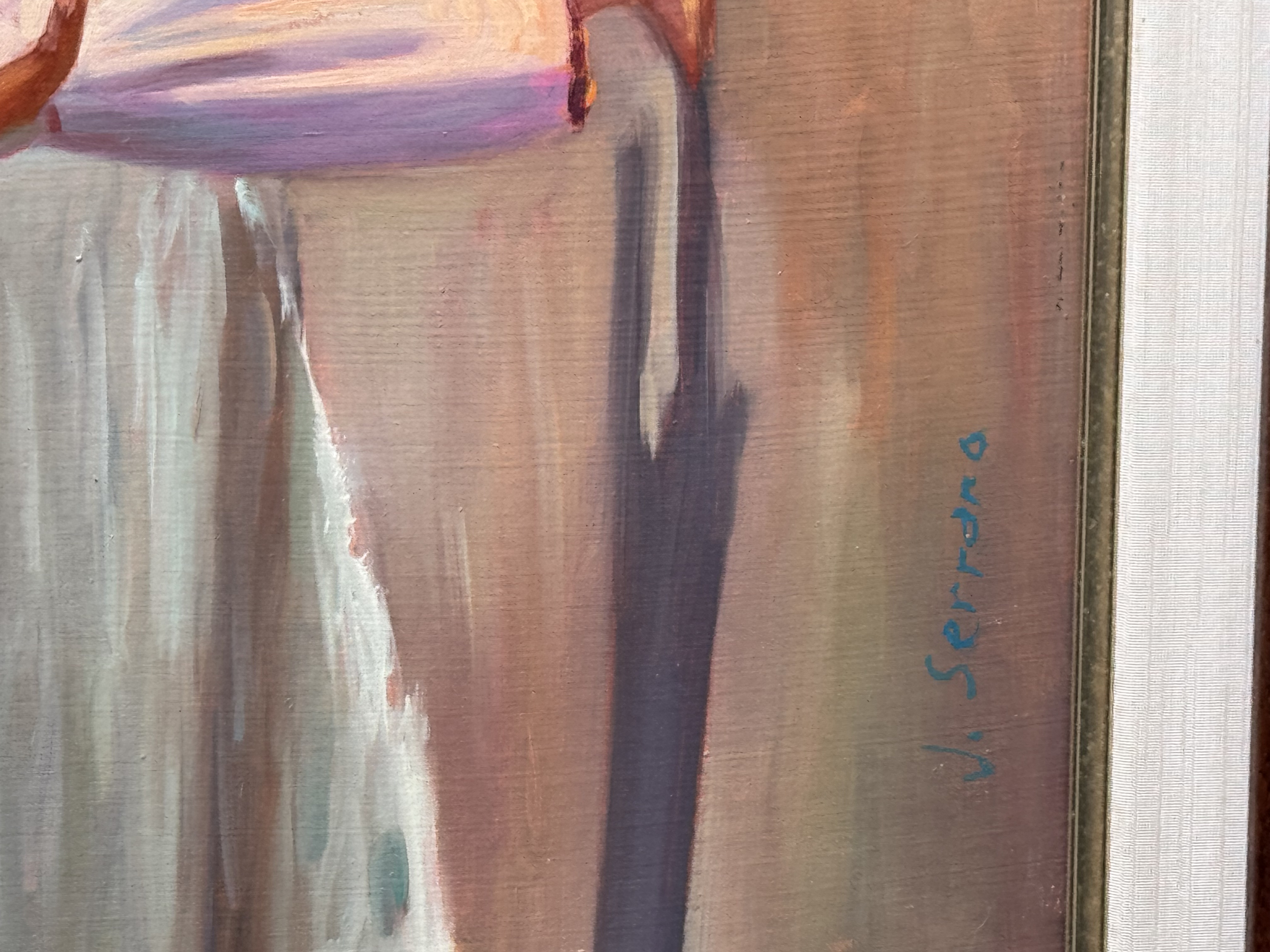 Cuadro pintado al óleo