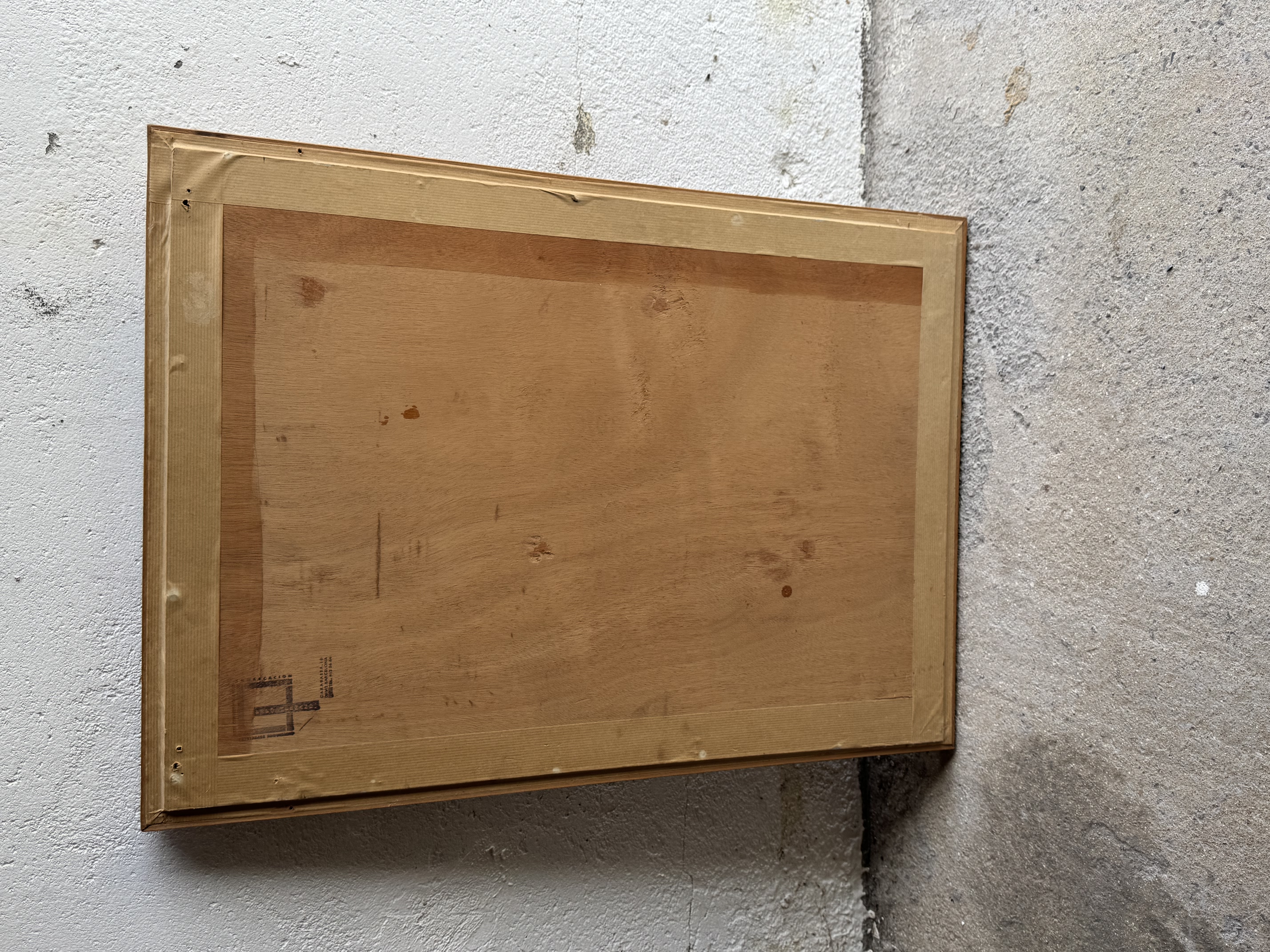 Cuadro técnica mixta