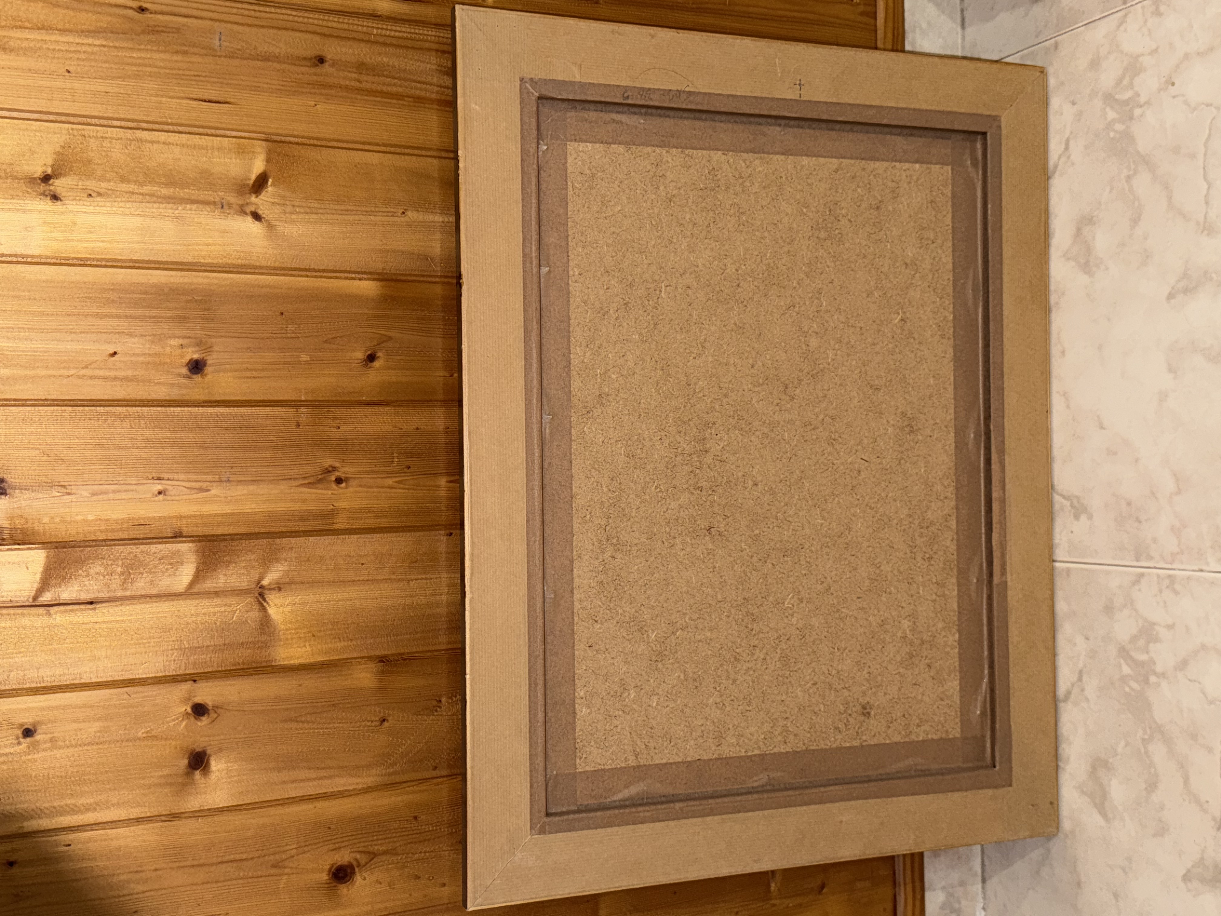 Cuadro pintura mixta y abstracta