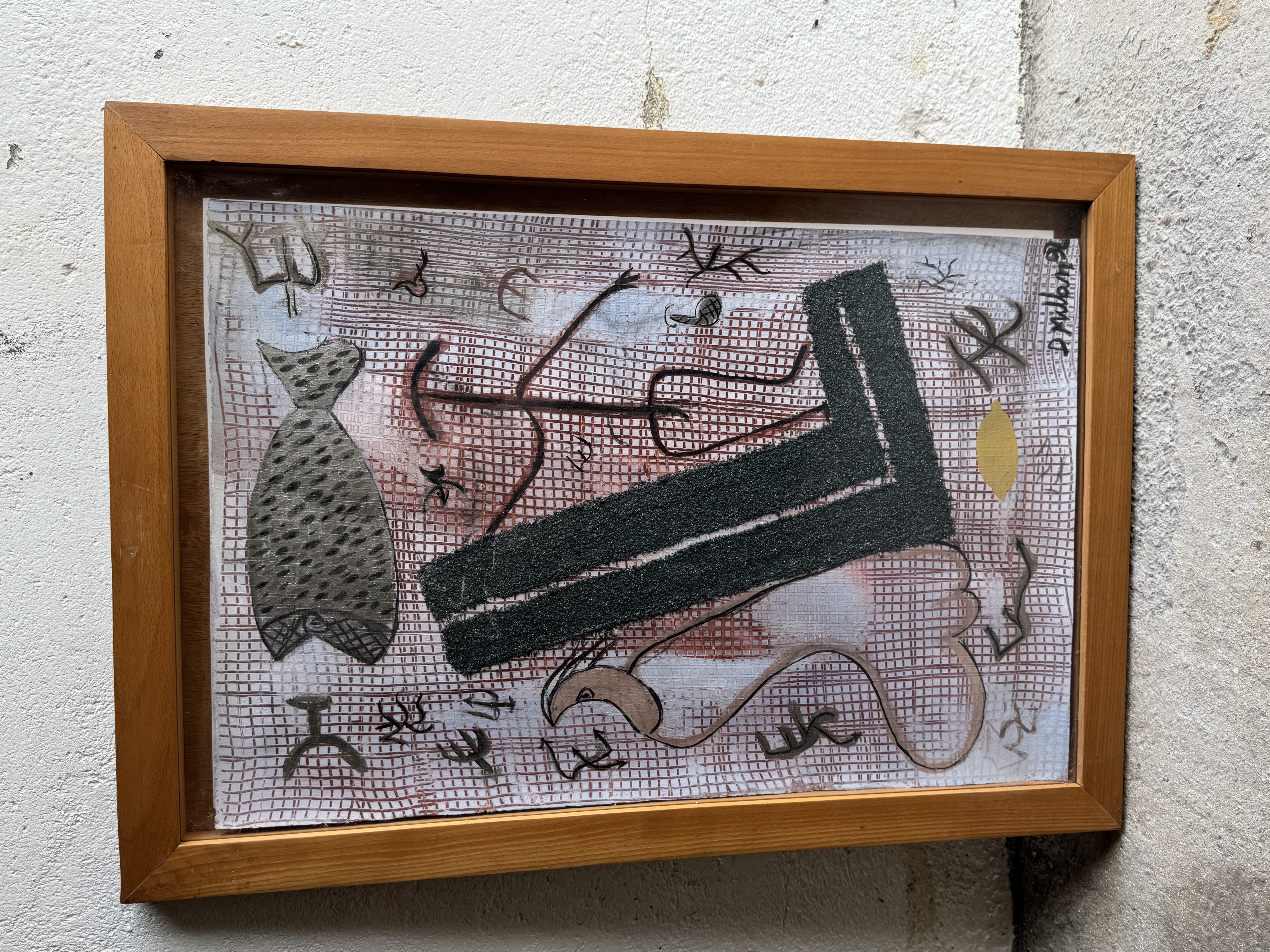 Cuadro técnica mixta