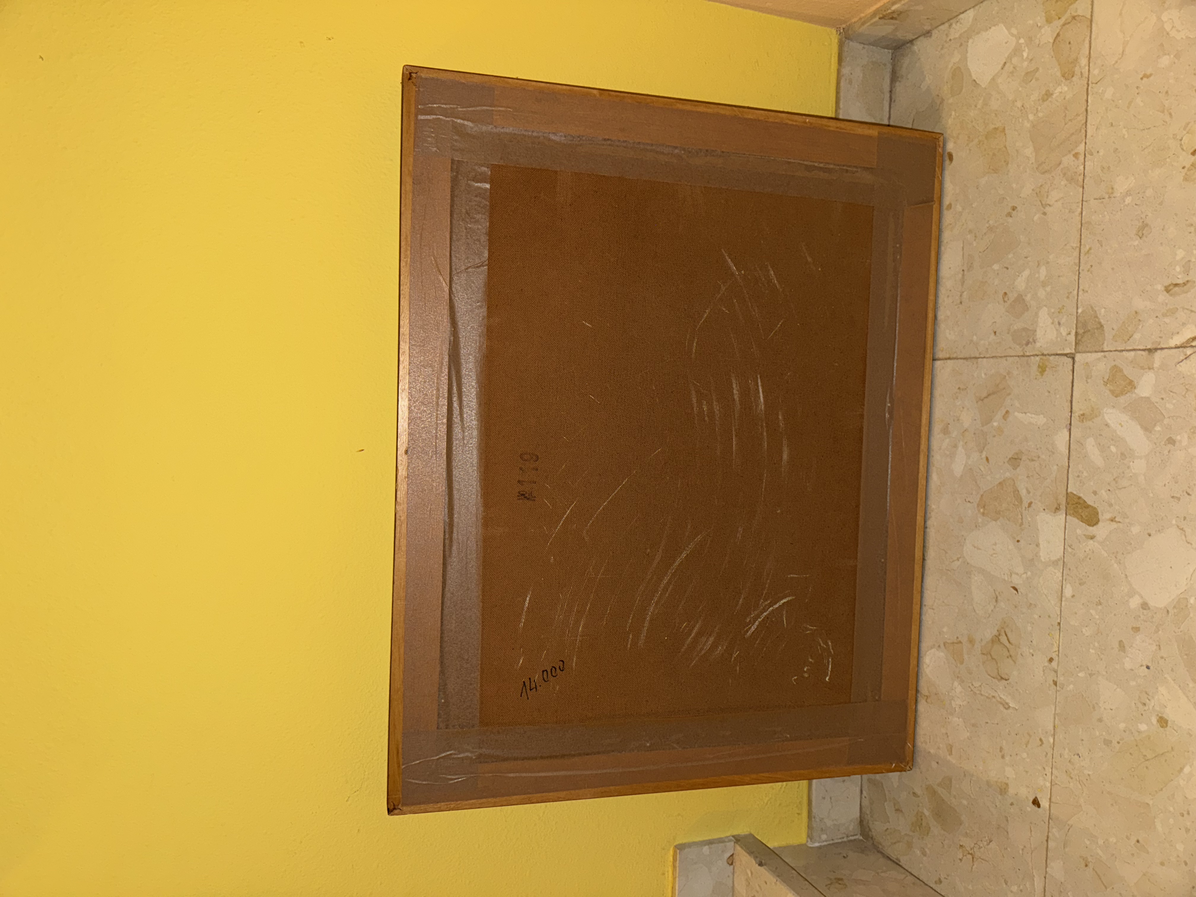 Cuadro antiguo marinero