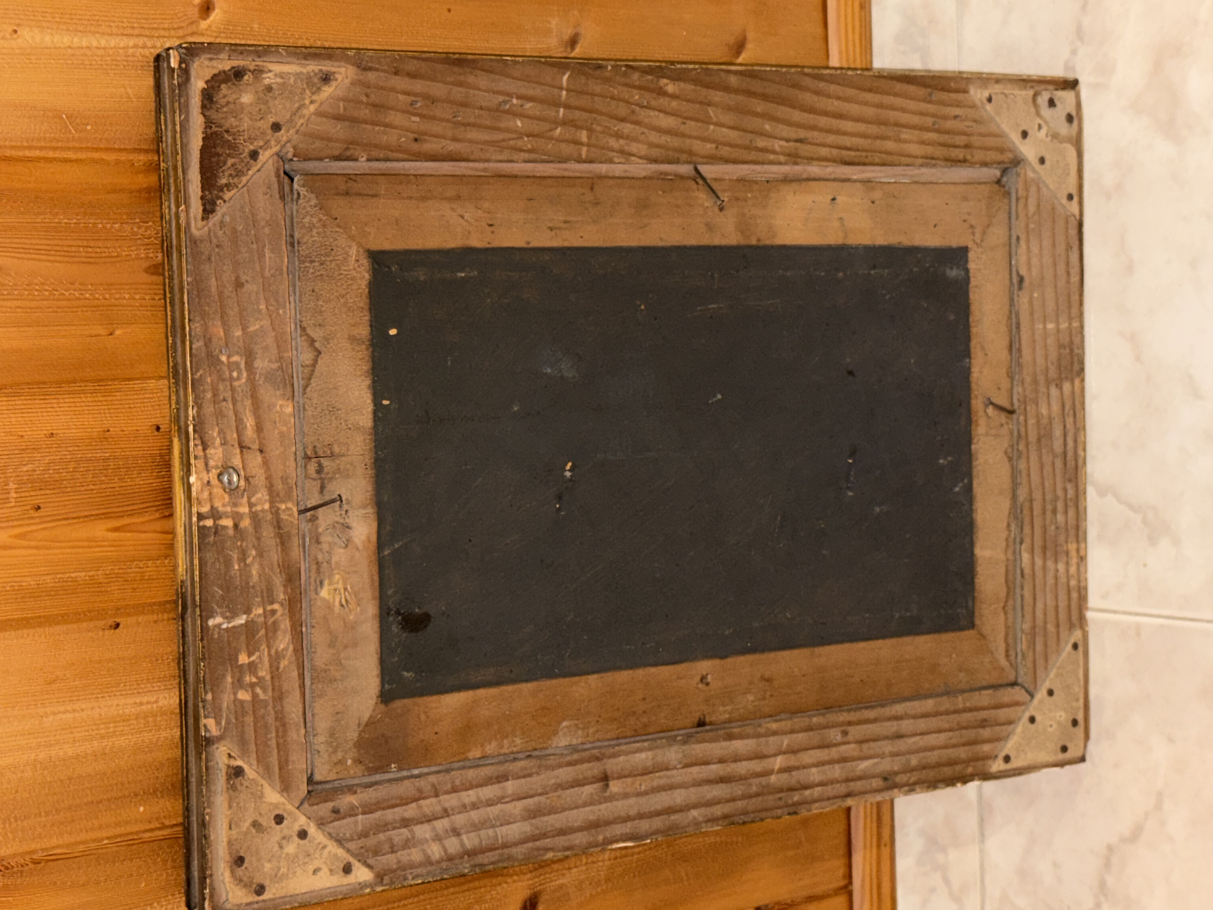 Cuadro antiguo pintura al oleo