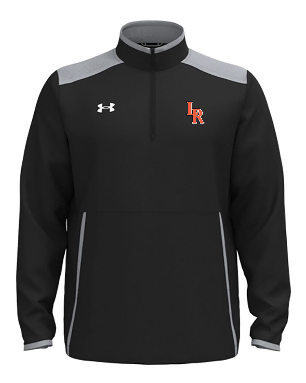Mens UA Long Sleeve Quarter Zip Pullover