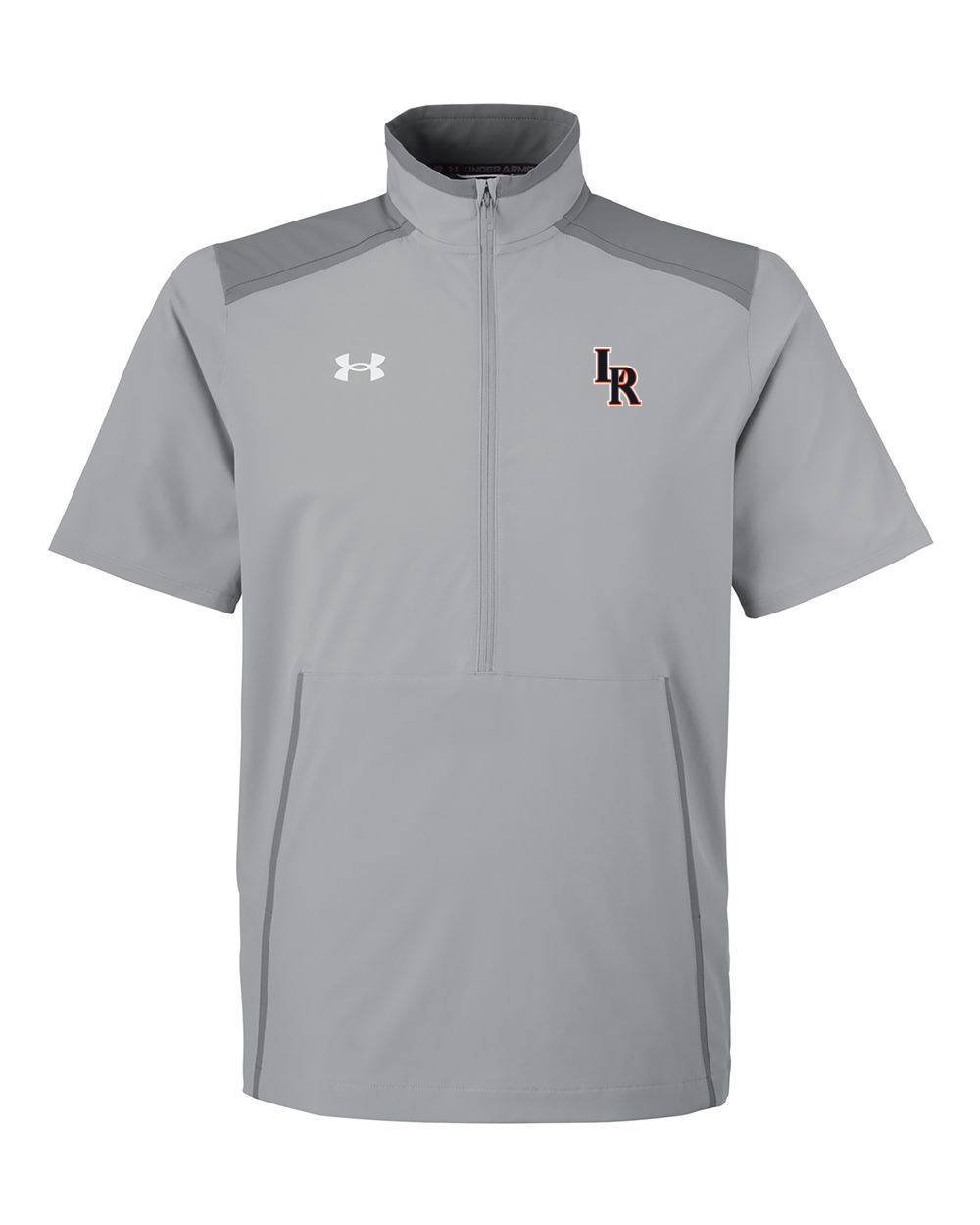 Mens UA Short Sleeve Half-Zip Pullover
